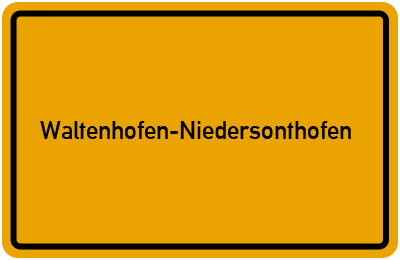 Branchenbuch Waltenhofen-Niedersonthofen, Bayern
