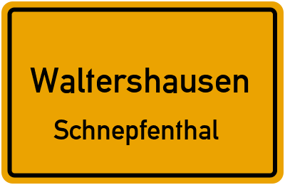Straßenverzeichnis Waltershausen Schnepfenthal