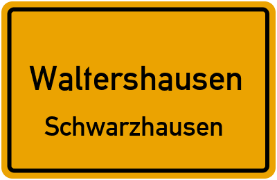 Straßenverzeichnis Waltershausen Schwarzhausen