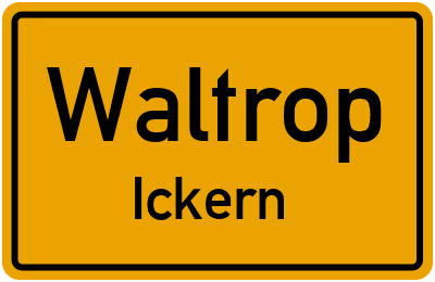Straßenverzeichnis Waltrop Ickern