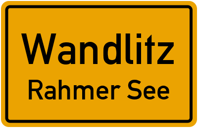 Straßenverzeichnis Wandlitz Rahmer See