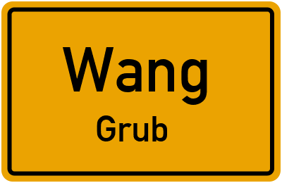 Straßenverzeichnis Wang Grub