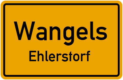 Straßenverzeichnis Wangels Ehlerstorf