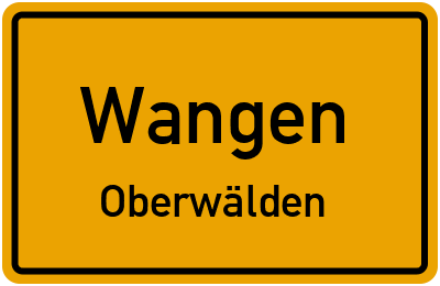 Straßenverzeichnis Wangen Oberwälden
