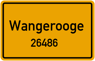 26486 Wangerooge
