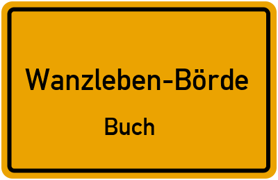 Straßenverzeichnis Wanzleben-Börde Buch