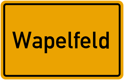 Wapelfeld in Schleswig-Holstein