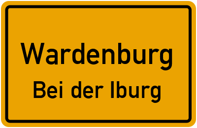 Straßenverzeichnis Wardenburg Bei der Iburg