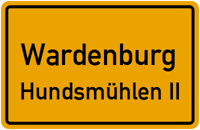 Straßenverzeichnis Wardenburg Hundsmühlen II