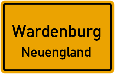 Straßenverzeichnis Wardenburg Neuengland