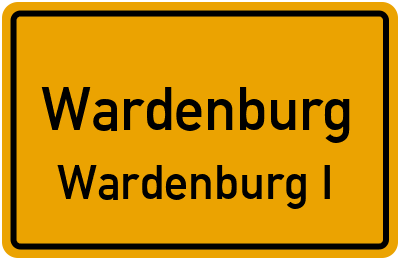 Ortsschild Wardenburg Wardenburg I