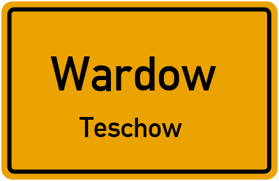 Straßenverzeichnis Wardow Teschow