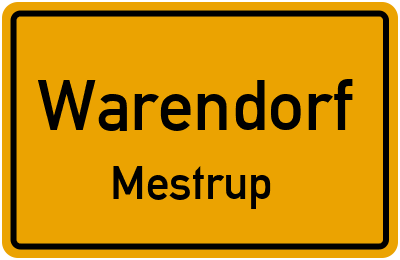 Straßenverzeichnis Warendorf Mestrup