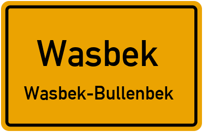 Straßenverzeichnis Wasbek Wasbek-Bullenbek