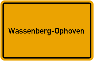 Branchenbuch Wassenberg-Ophoven, Nordrhein-Westfalen