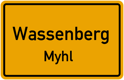 Straßenverzeichnis Wassenberg Myhl