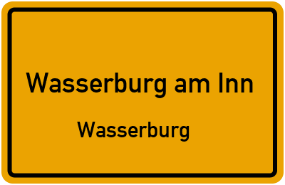 Straßenverzeichnis Wasserburg am Inn Wasserburg