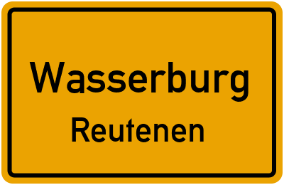 Straßenverzeichnis Wasserburg Reutenen