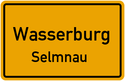 Straßenverzeichnis Wasserburg Selmnau
