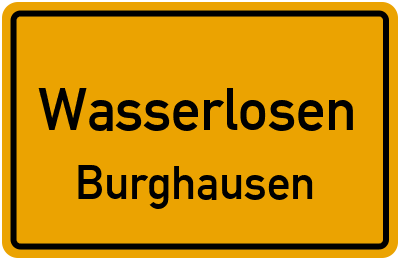 Straßenverzeichnis Wasserlosen Burghausen