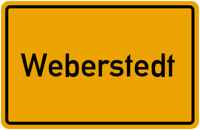 Branchenbuch Weberstedt, Thüringen