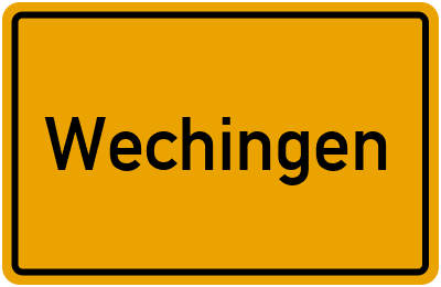 Wechingen in Bayern