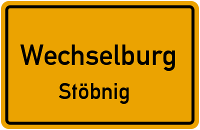 Straßenverzeichnis Wechselburg Stöbnig