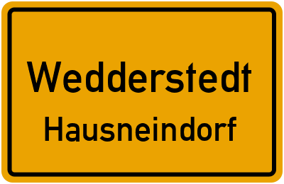 Straßenverzeichnis Wedderstedt Hausneindorf