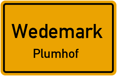 Straßenverzeichnis Wedemark Plumhof