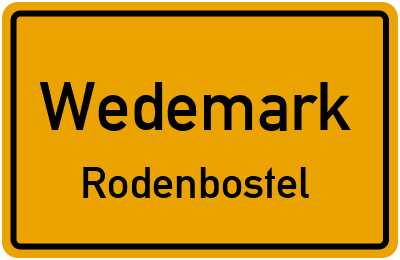 Straßenverzeichnis Wedemark Rodenbostel