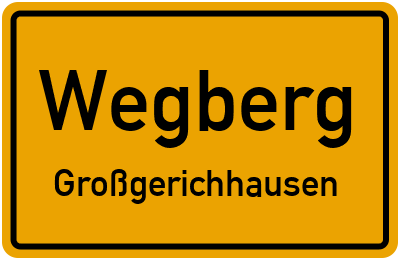 Straßenverzeichnis Wegberg Großgerichhausen