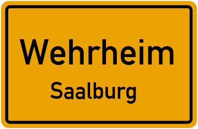 Straßenverzeichnis Wehrheim Saalburg