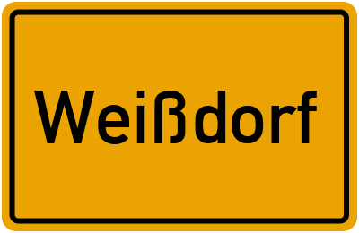 Weißdorf in Bayern