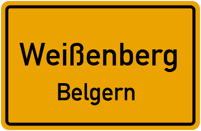 Straßenverzeichnis Weißenberg Belgern