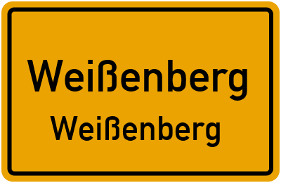 Straßenverzeichnis Weißenberg Weißenberg