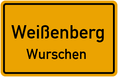 Straßenverzeichnis Weißenberg Wurschen