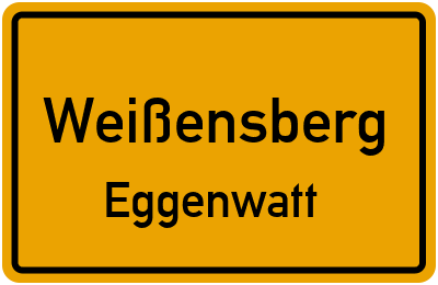 Straßenverzeichnis Weißensberg Eggenwatt