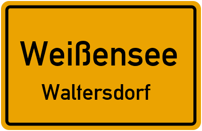 Straßenverzeichnis Weißensee Waltersdorf