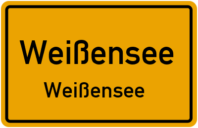 Straßenverzeichnis Weißensee Weißensee