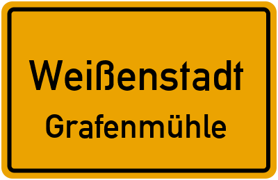 Straßenverzeichnis Weißenstadt Grafenmühle