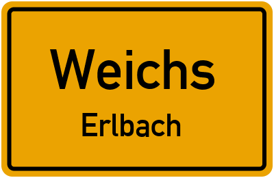 Straßenverzeichnis Weichs Erlbach