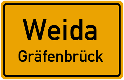 Straßenverzeichnis Weida Gräfenbrück