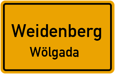 Straßenverzeichnis Weidenberg Wölgada