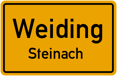 Straßenverzeichnis Weiding Steinach