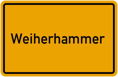 Weiherhammer in Bayern