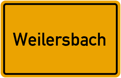 Wo liegt Weilersbach?