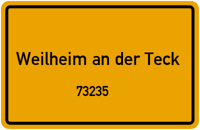 73235 Weilheim an der Teck