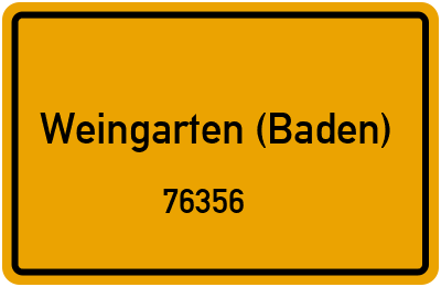 76356 Weingarten (Baden)