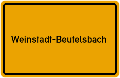 Branchenbuch Weinstadt-Beutelsbach, Baden-Württemberg