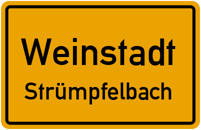 Weinstadt Strümpfelbach